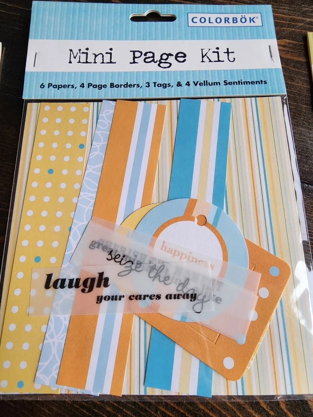 Scrapbooking Lot - Layered Flowers x2 & Mini Page Kit Colorbok NEW Retired #18